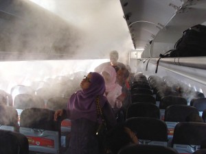 Foggy Flight to Bali