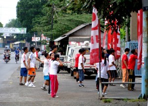 Areobics in Gnetang